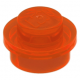 LEGO lapos elem kerek 1x1, átlátszó neon narancssárga (4073)